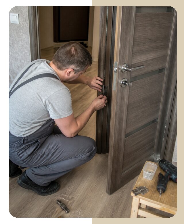 Замена дверных петель в Колпине по цене от 2579 р. | ДвериЛегко-Клп