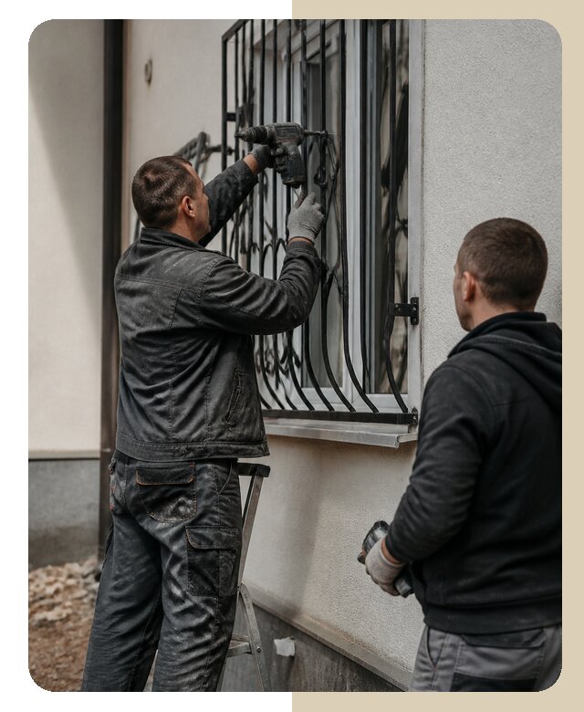 Установка наружных решеток в Колпине от 5054 р. | ДвериЛегко-Клп